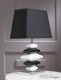 YM2016 - Black and White Pebbles Lamp