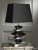 YM2016 - Black and Silver Pebbles Lamp