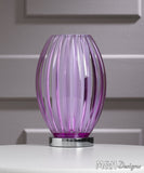 Gemma Purple Table Lamp
